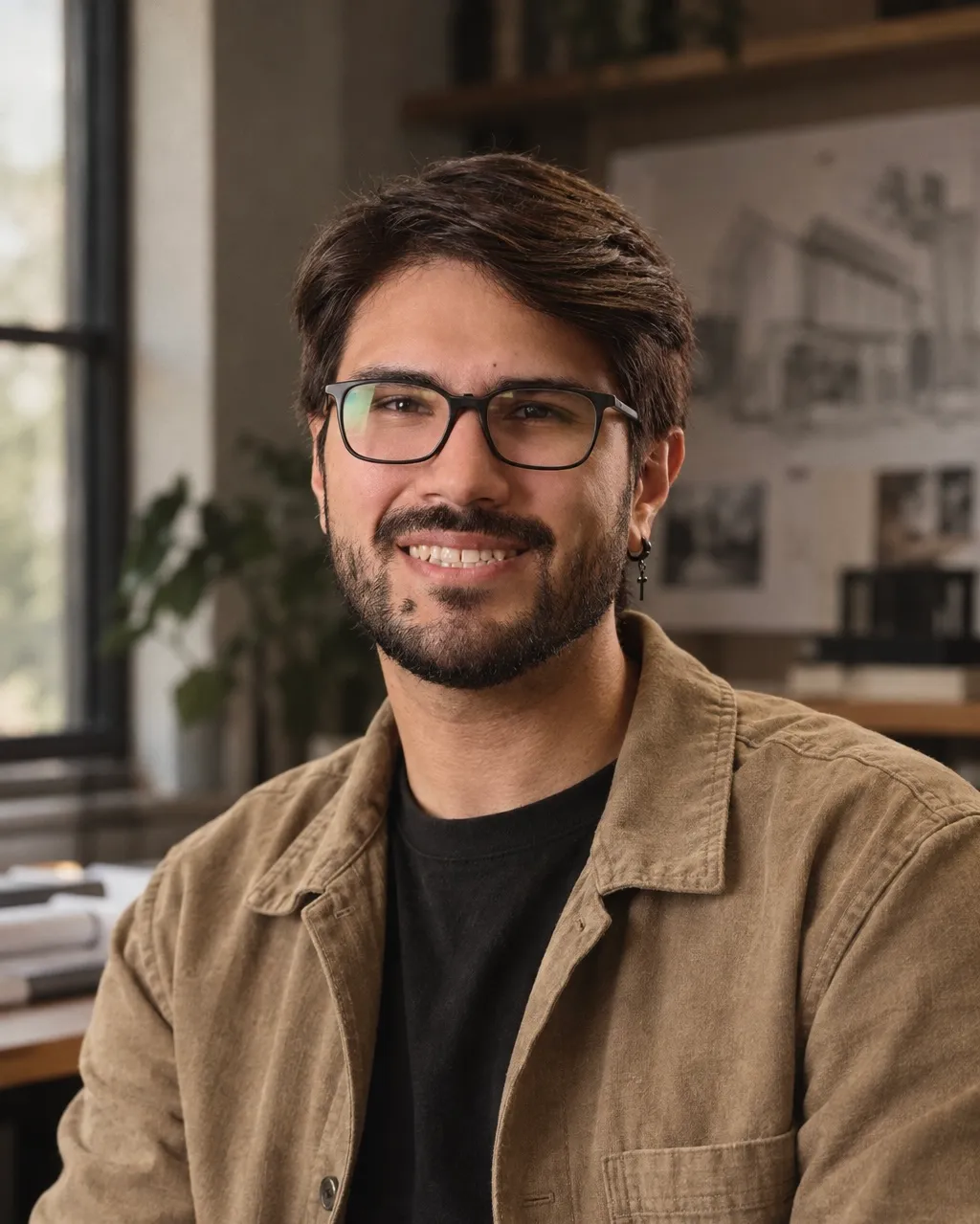 Portrait of Manolo Castaneda, Residential Designer
